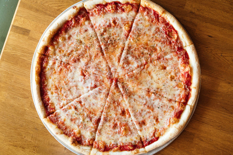 fresh cheese pizza at Joe's East End